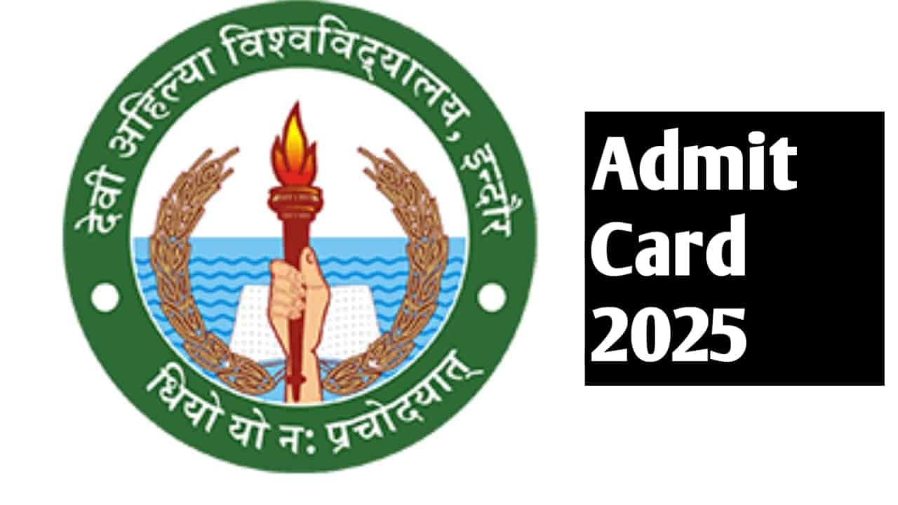 Davv Admit Card 2025