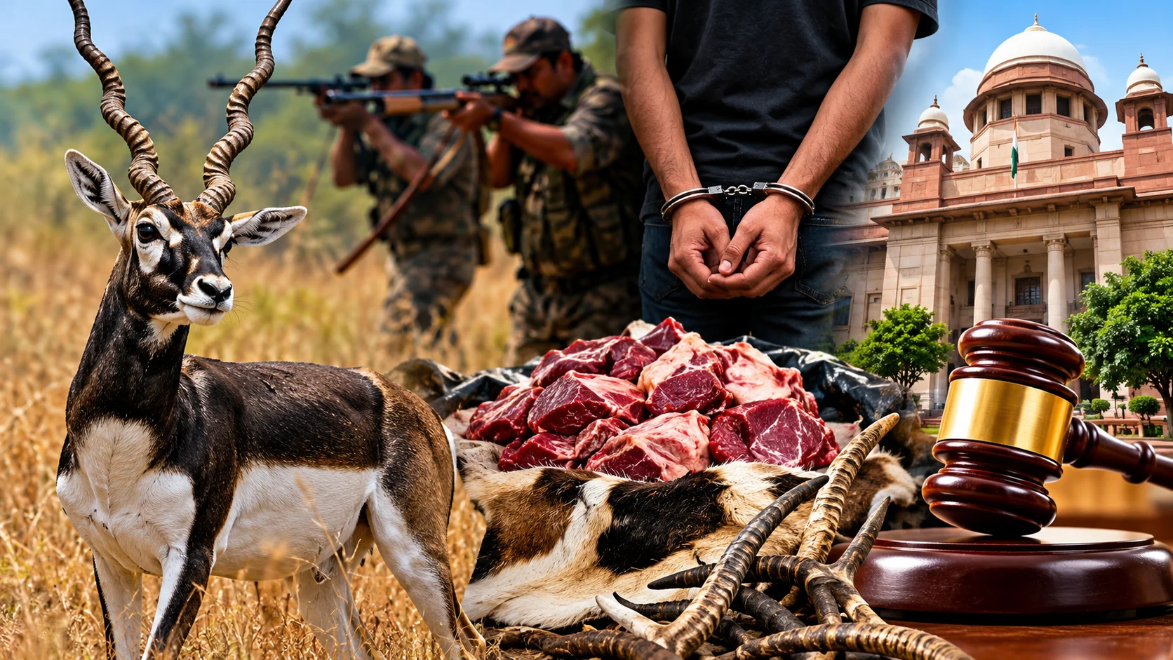 Blackbuck poaching case Indore