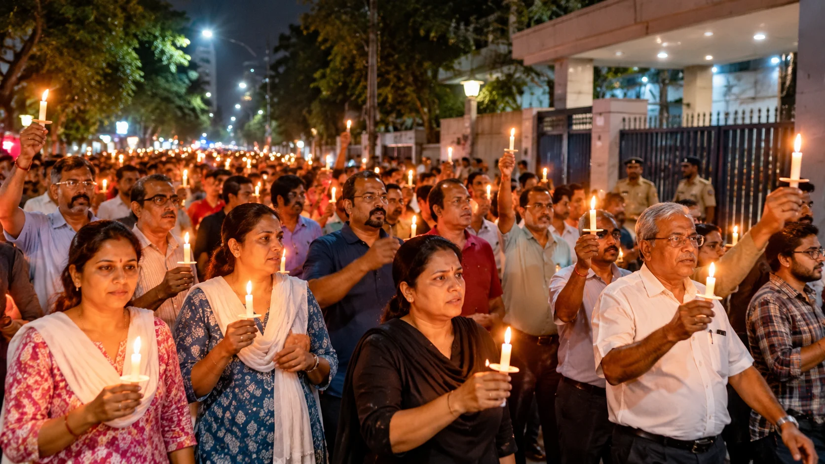 Indore Metro Protest