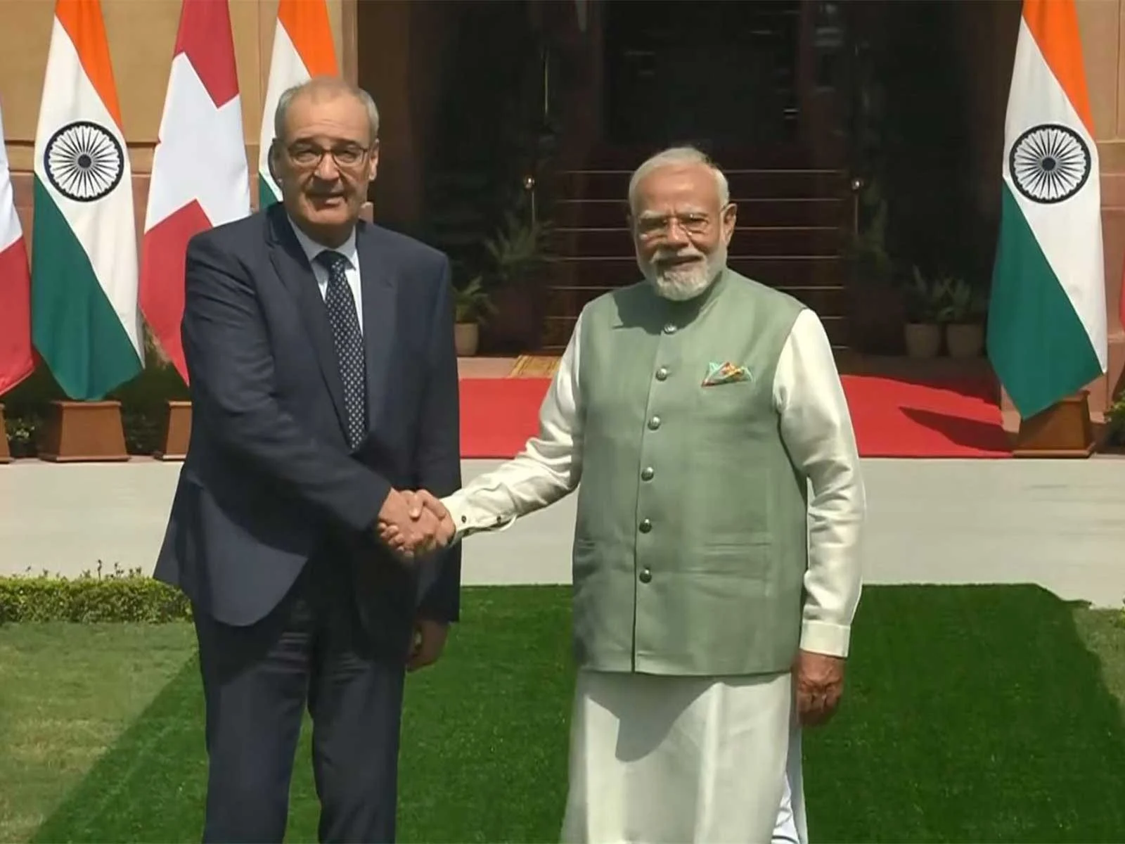 PM Modi Guy Parmelin