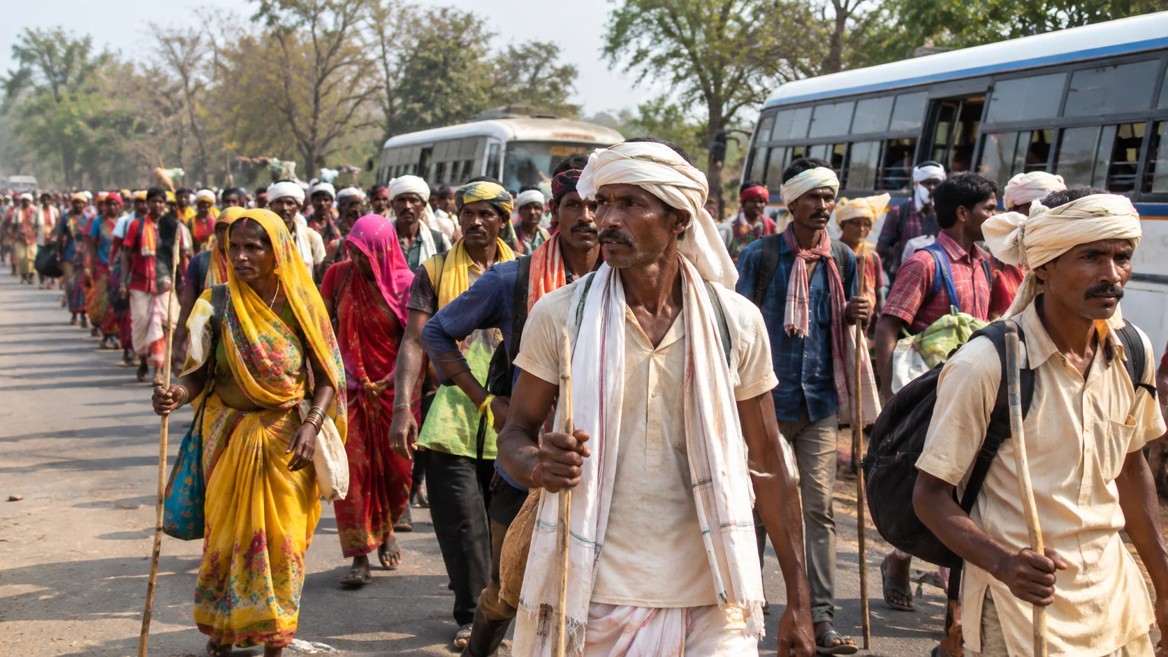 Sehore Tribal Protest 2026