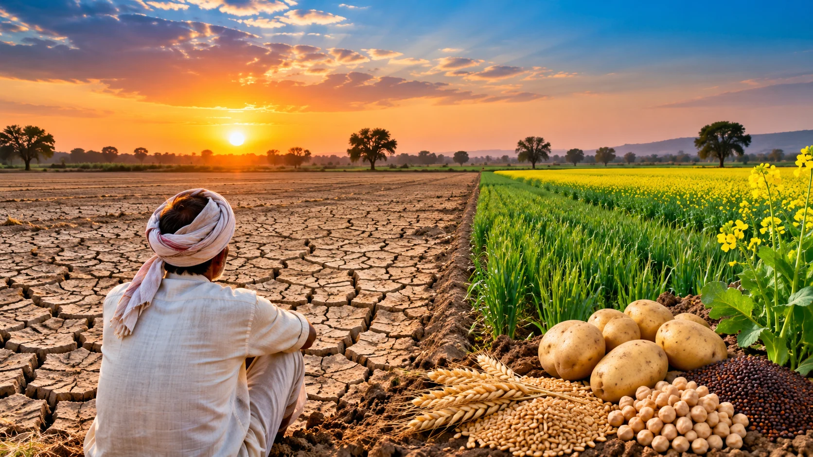 Madhya Pradesh Low Rainfall
