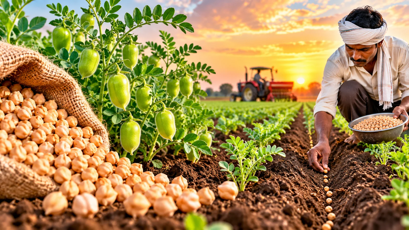 Chana Sowing