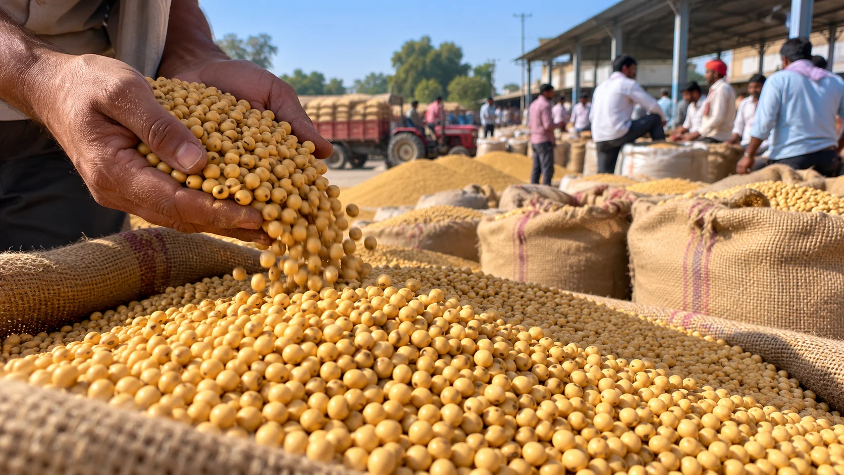 Soyabean mandi bhav aaj ka